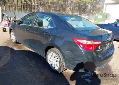 2017 Toyota Corolla Le из США, поврежденный, VIN 2T1BURHE7HC915284